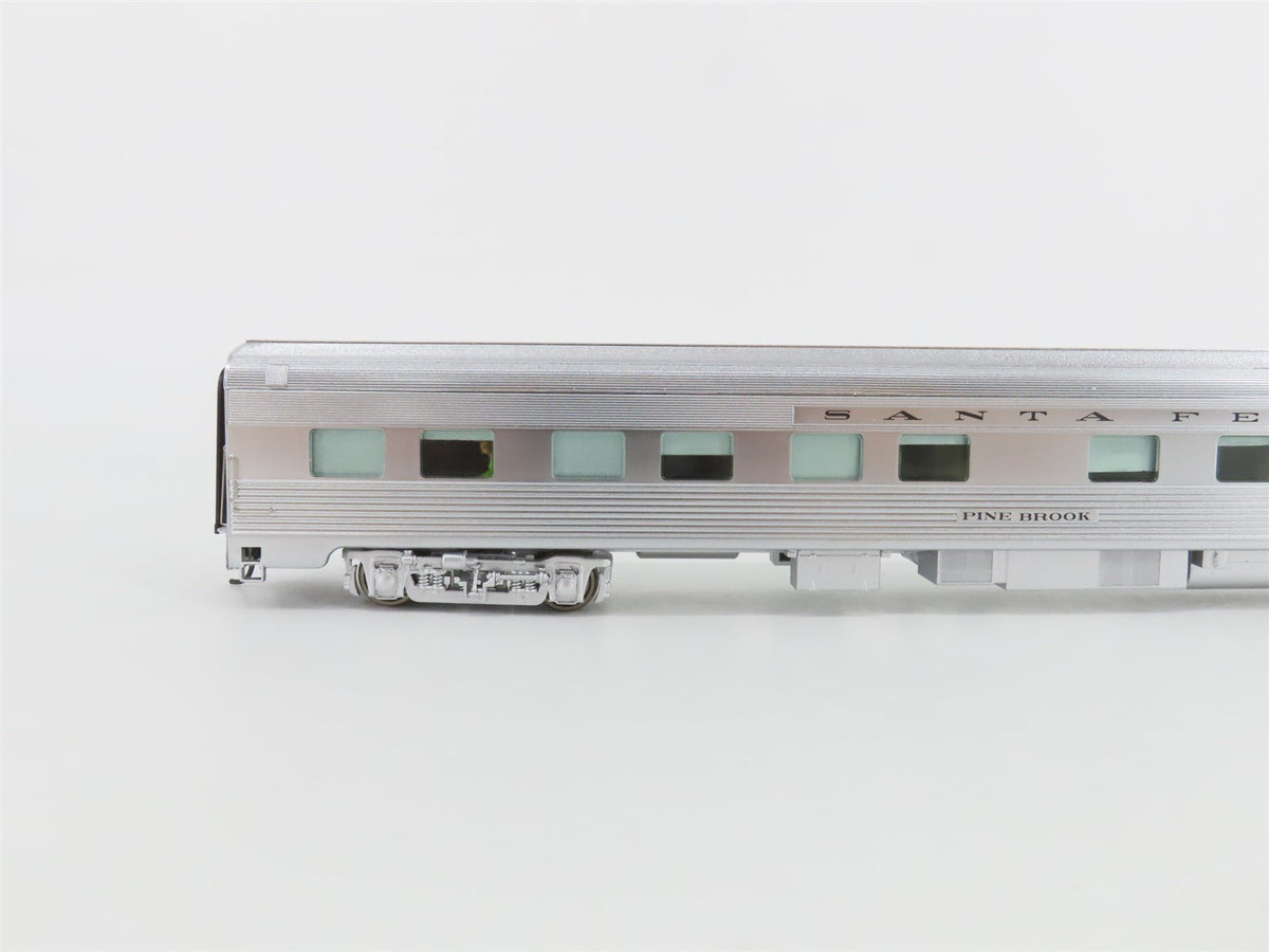 HO Walthers Proto 920-9002 ATSF Santa Fe 85&#39; Budd Pine 10-6 Sleeper Passenger