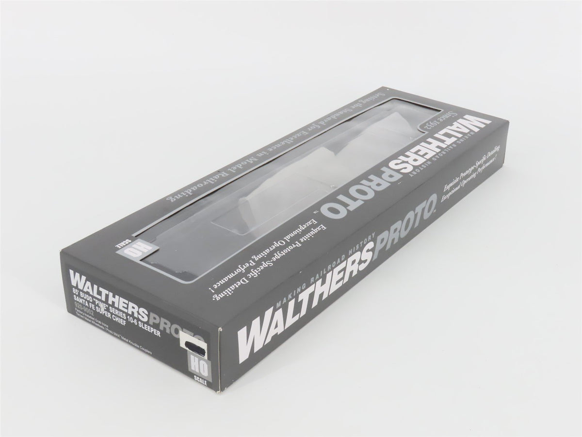 HO Walthers Proto 920-9002 ATSF Santa Fe 85&#39; Budd Pine 10-6 Sleeper Passenger