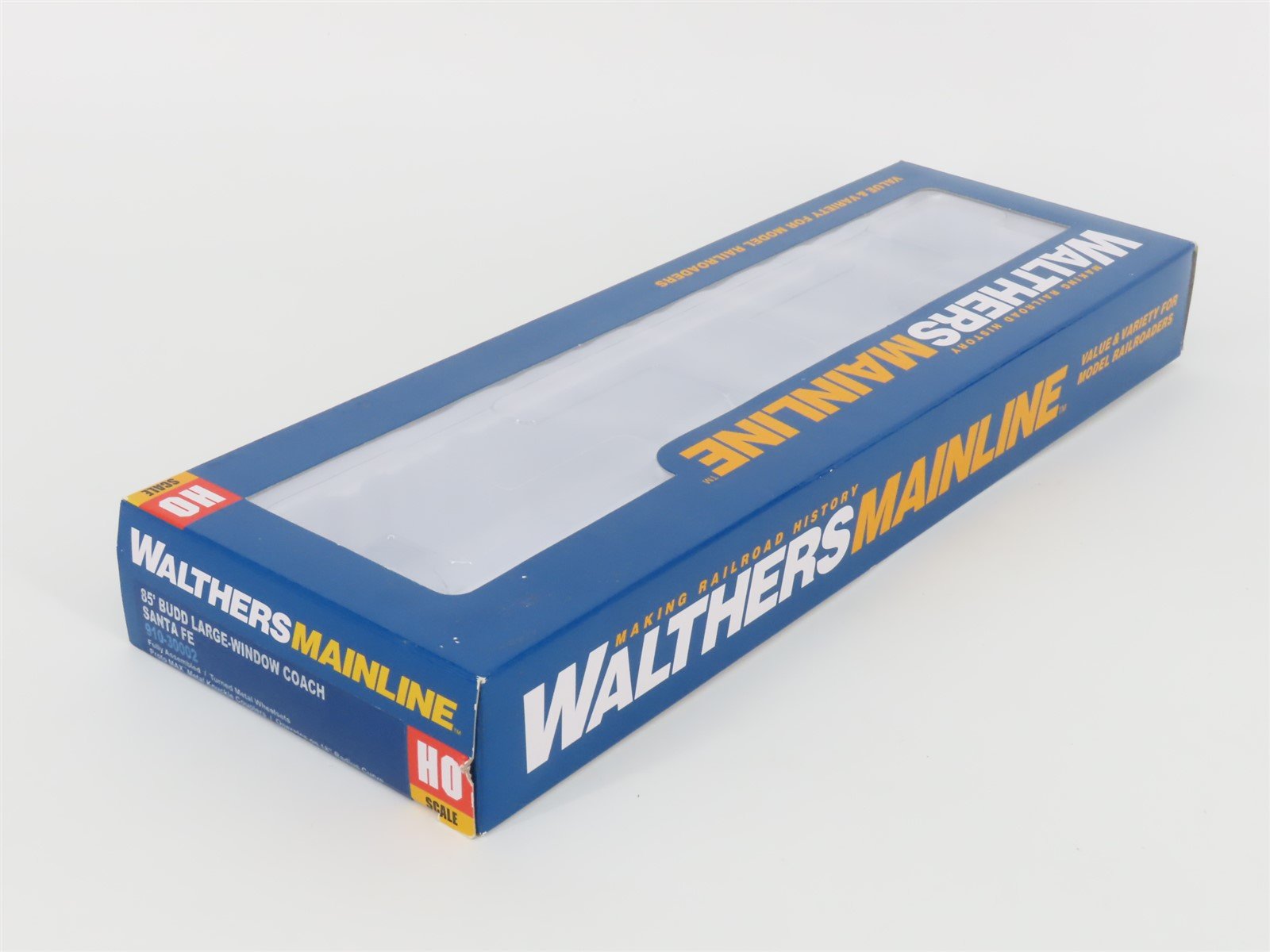 HO Walthers Mainline 910-30002 ATSF Santa Fe 85' Budd Coach Passenger Car #2859