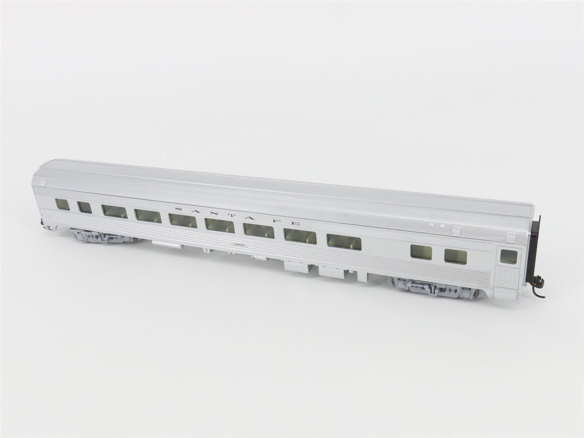 HO Walthers Mainline 910-30002 ATSF Santa Fe 85&#39; Budd Coach Passenger Car #2860