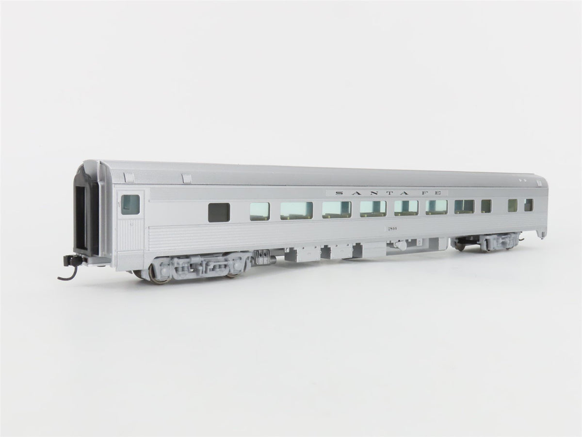 HO Walthers Mainline 910-30002 ATSF Santa Fe 85&#39; Budd Coach Passenger Car #2844
