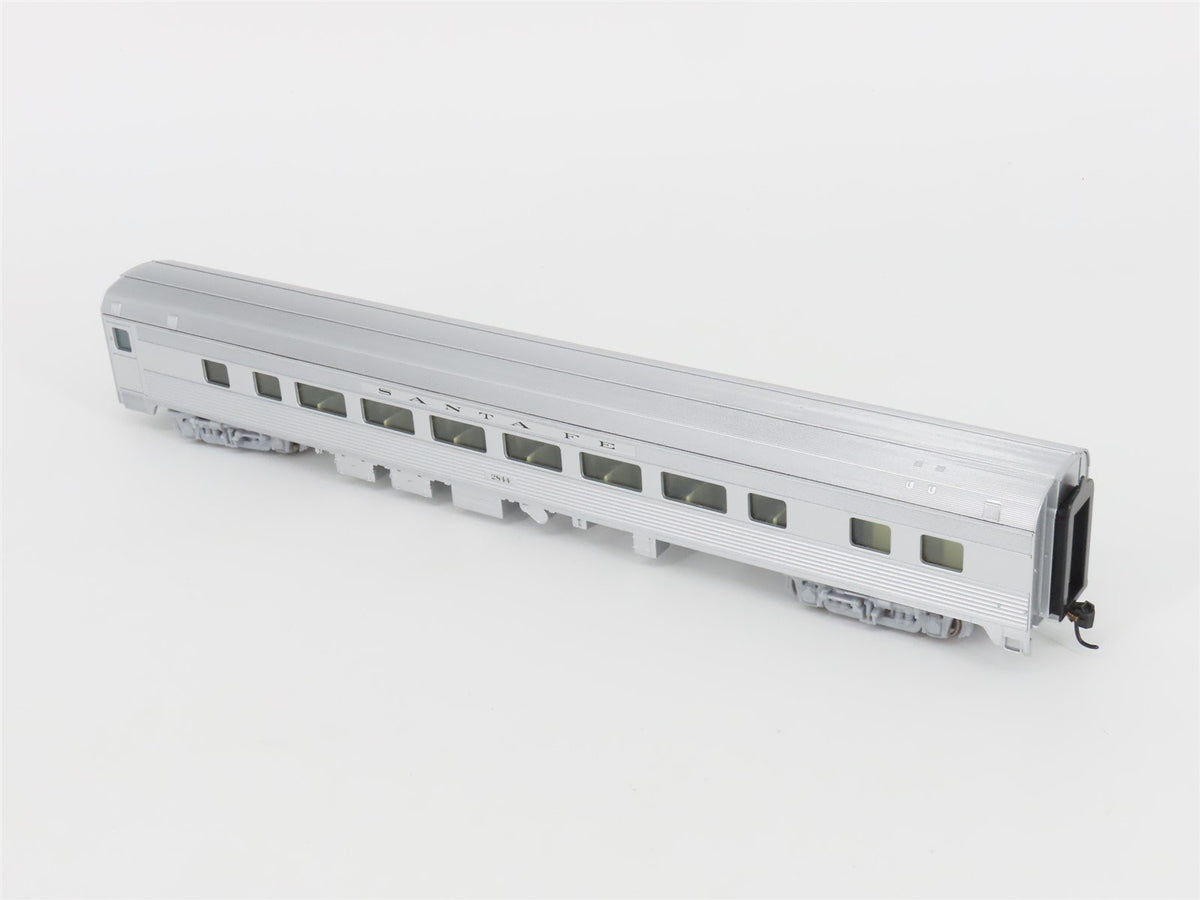 HO Walthers Mainline 910-30002 ATSF Santa Fe 85&#39; Budd Coach Passenger Car #2844
