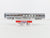 HO Scale Walthers 932-9724 ATSF Santa Fe Plated Dormitory Lounge Passenger #1344