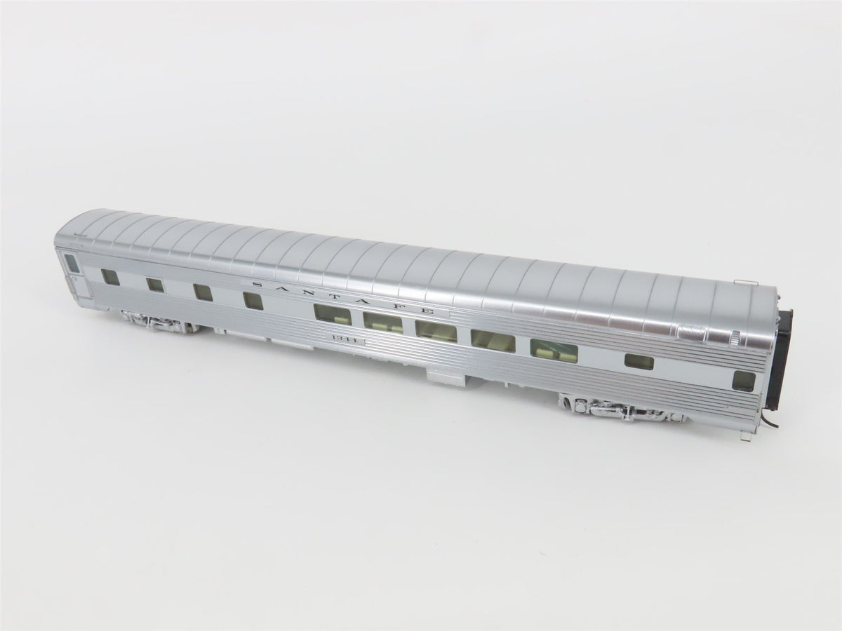 HO Scale Walthers 932-9724 ATSF Santa Fe Plated Dormitory Lounge Passenger #1344
