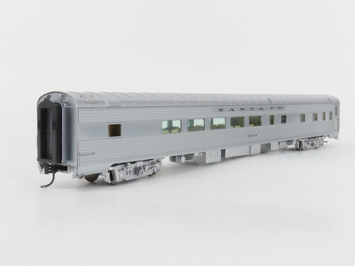 HO Scale Walthers 932-9724 ATSF Santa Fe Plated Dormitory Lounge Passenger #1344