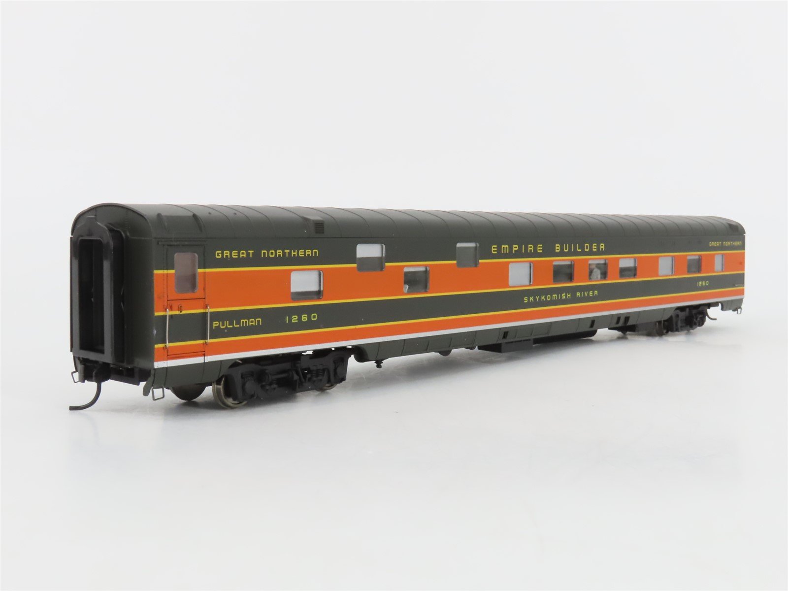 HO Walthers 932-9033 River Series GN Empire Builder 7-4-3-1 Sleeper Passenger