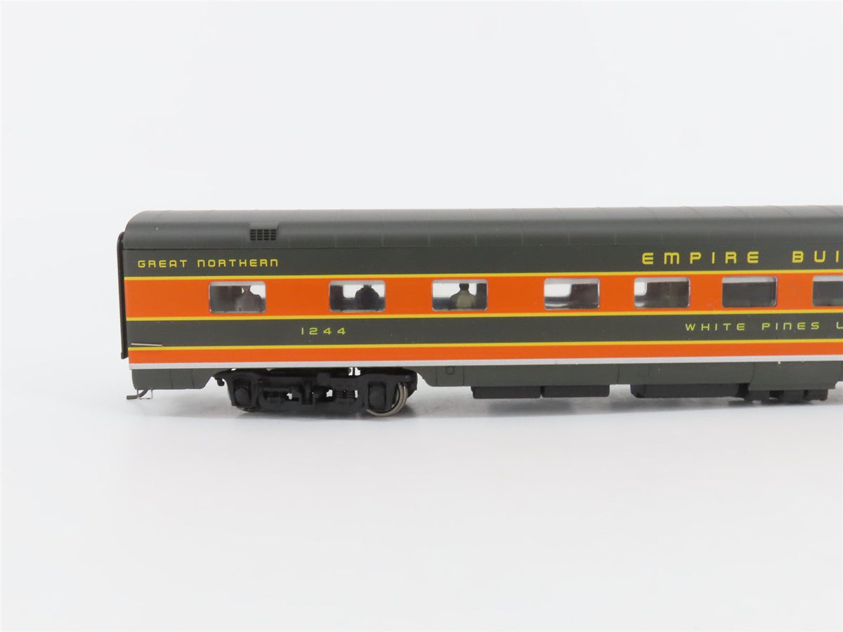 HO Walthers 932-9034 GN Empire Builder AC&amp;F &quot;Ranch&quot; Lounge Passenger Car #1244