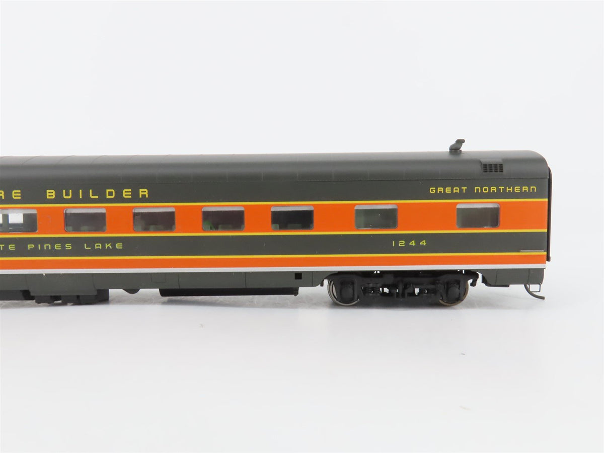 HO Walthers 932-9034 GN Empire Builder AC&amp;F &quot;Ranch&quot; Lounge Passenger Car #1244