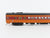 HO Walthers 932-9206 MILW Twin Cities Hiawatha Skytop Lounge Passenger Car #186