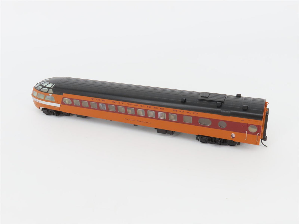 HO Walthers 932-9206 MILW Twin Cities Hiawatha Skytop Lounge Passenger Car #186