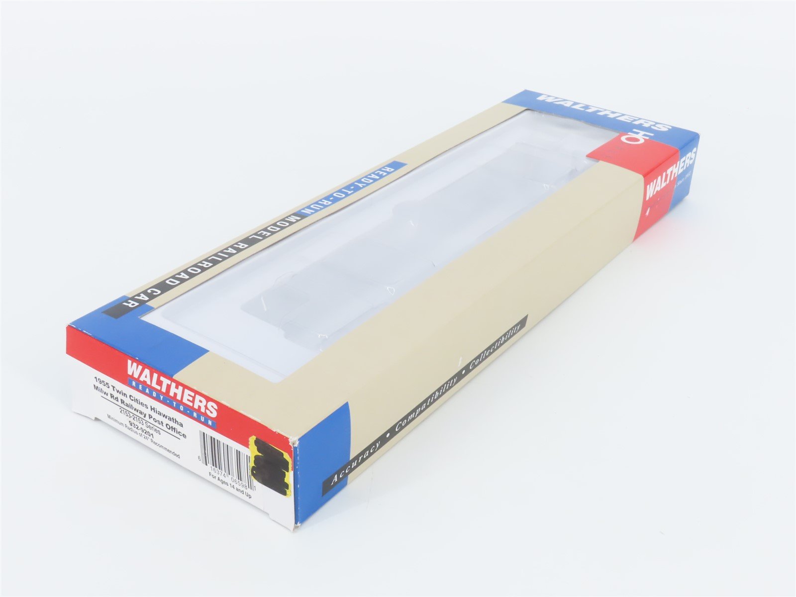 HO Walthers 932-9201 MILW Milwaukee Rd 1955 Twin Cities Hiawatha RPO Passenger