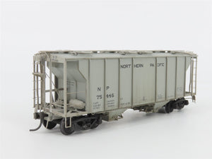 HO Kadee 8011 NP Northern Pacific 2 Bay Covered Hopper Custom Weathered #75446
