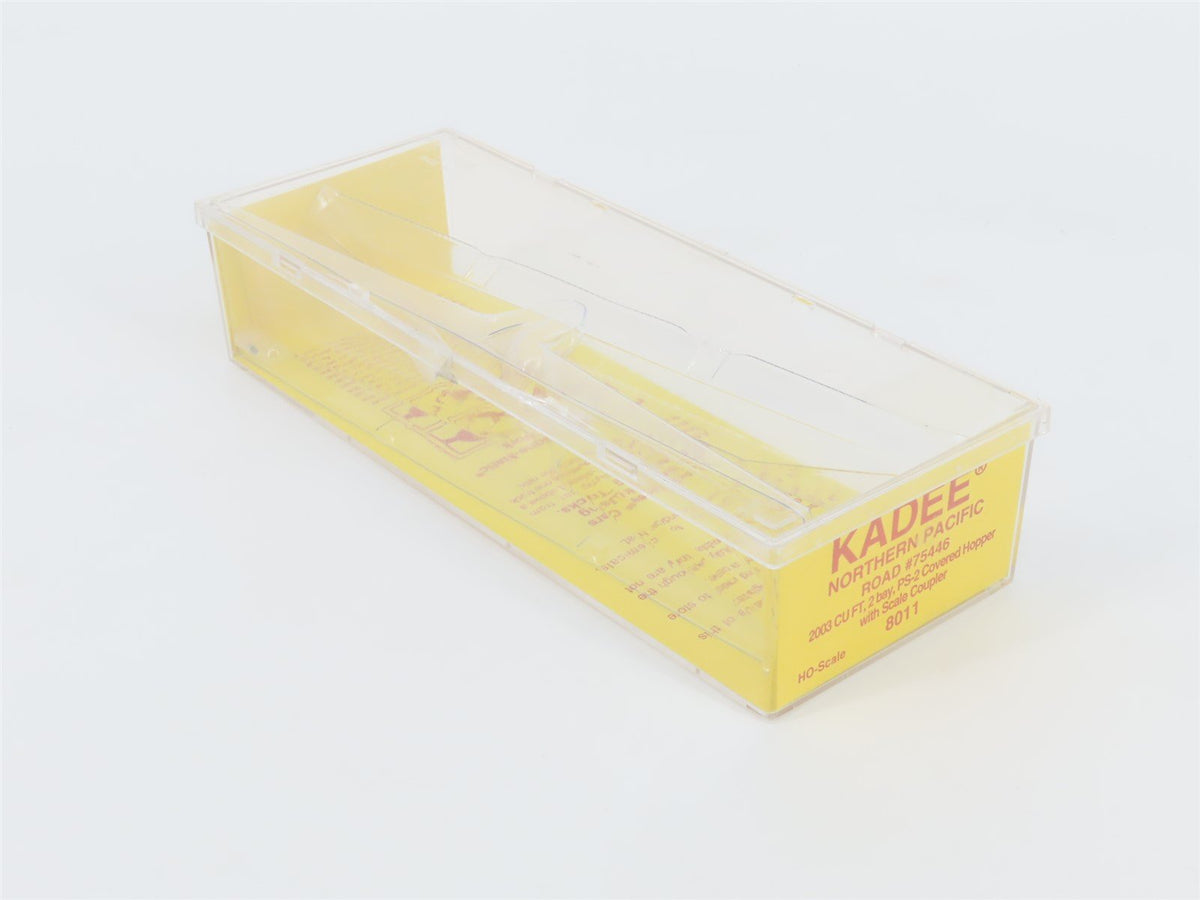 HO Kadee 8011 NP Northern Pacific 2 Bay Covered Hopper Custom Weathered #75446