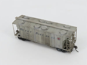 HO Kadee 8022 GN Great Northern 2 Bay Covered Hopper Custom Weathered #71465
