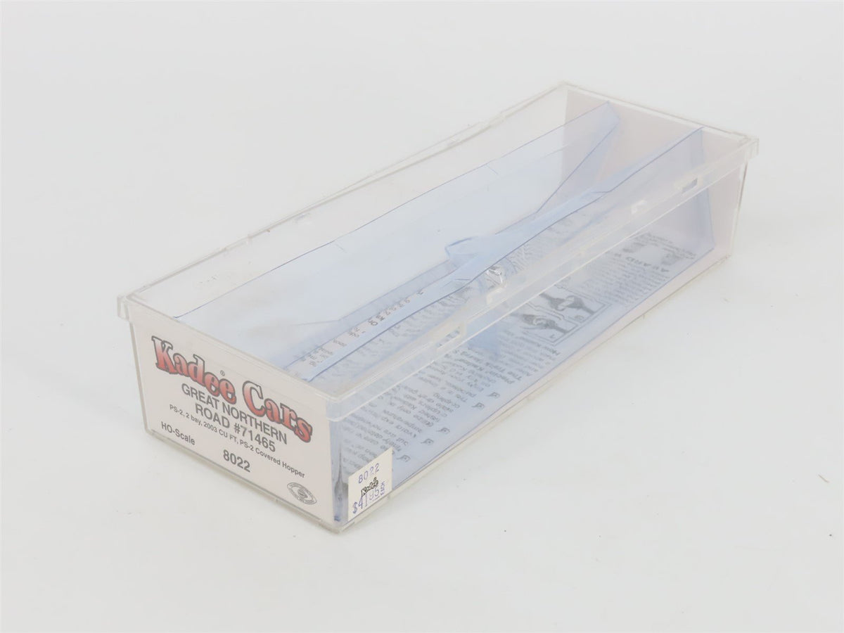 HO Kadee 8022 GN Great Northern 2 Bay Covered Hopper Custom Weathered #71465