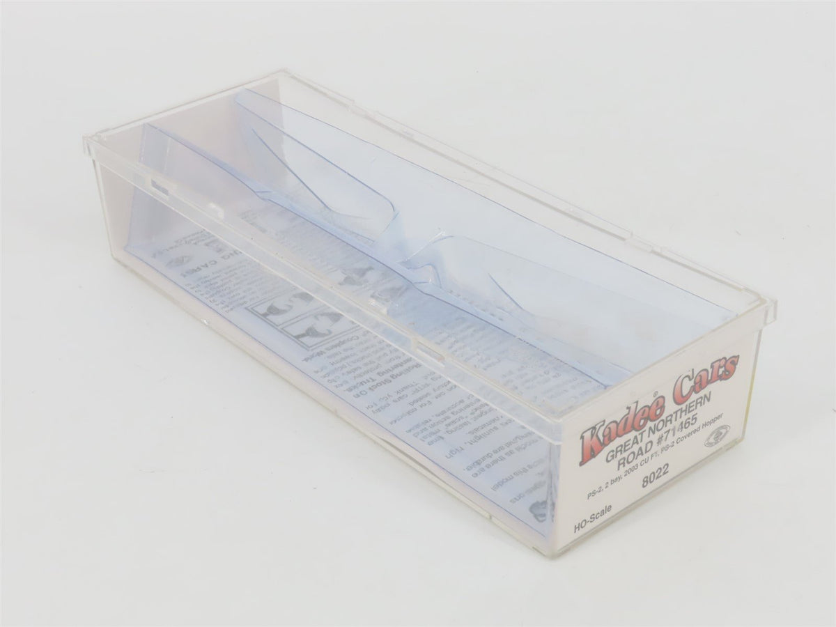 HO Kadee 8022 GN Great Northern 2 Bay Covered Hopper Custom Weathered #71465