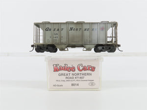 HO Kadee 8014 GN Great Northern 2 Bay Covered Hopper Custom Weathered #71407