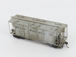 HO Kadee 8014 GN Great Northern 2 Bay Covered Hopper Custom Weathered #71407