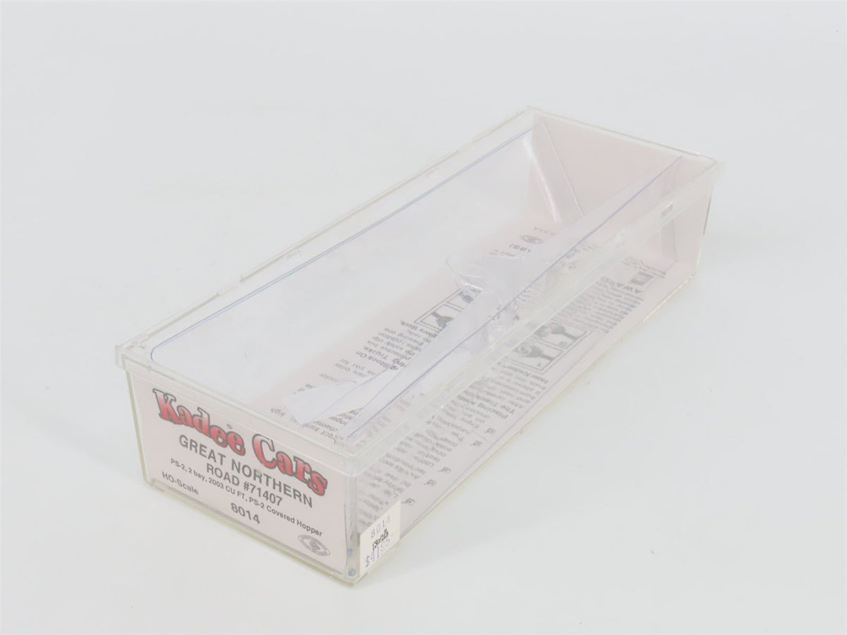HO Kadee 8014 GN Great Northern 2 Bay Covered Hopper Custom Weathered #71407