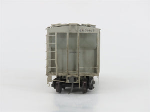 HO Kadee 8014 GN Great Northern 2 Bay Covered Hopper Custom Weathered #71407
