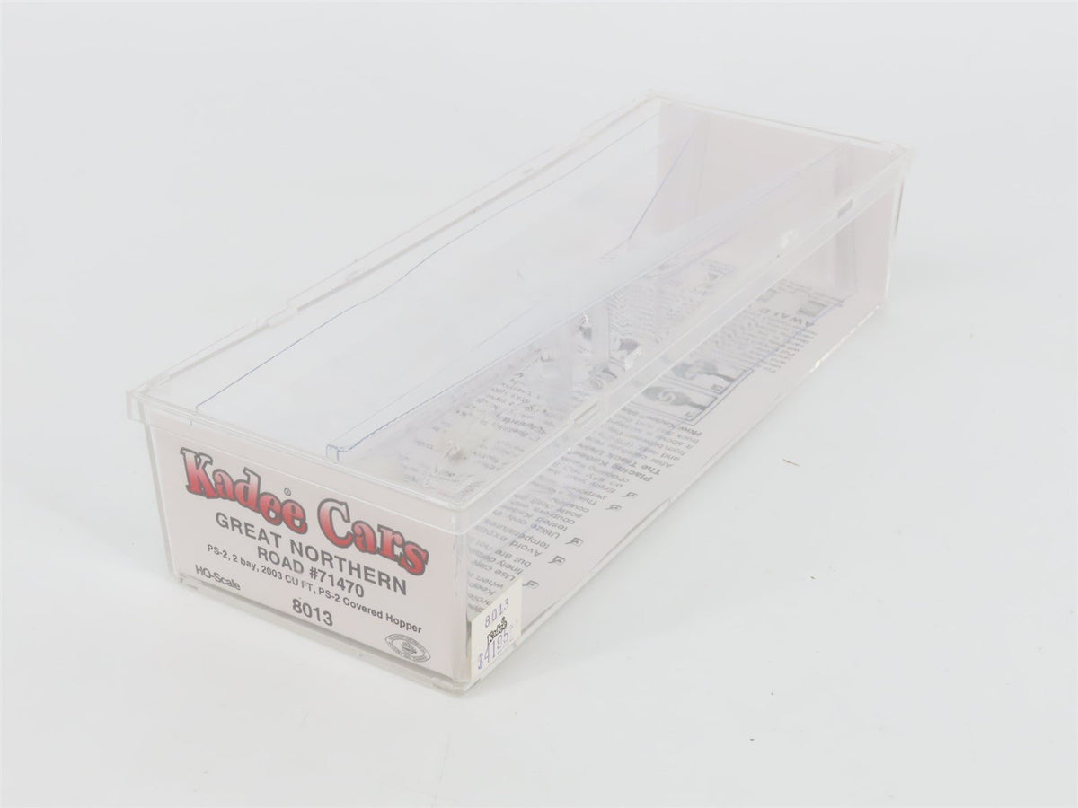 HO Kadee 8013 GN Great Northern 2 Bay Covered Hopper Custom Weathered #71470