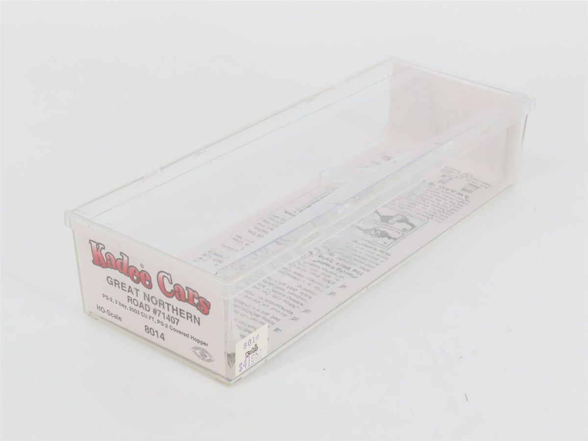 HO Kadee 8014 GN Great Northern 2 Bay Covered Hopper Custom Weathered #71407