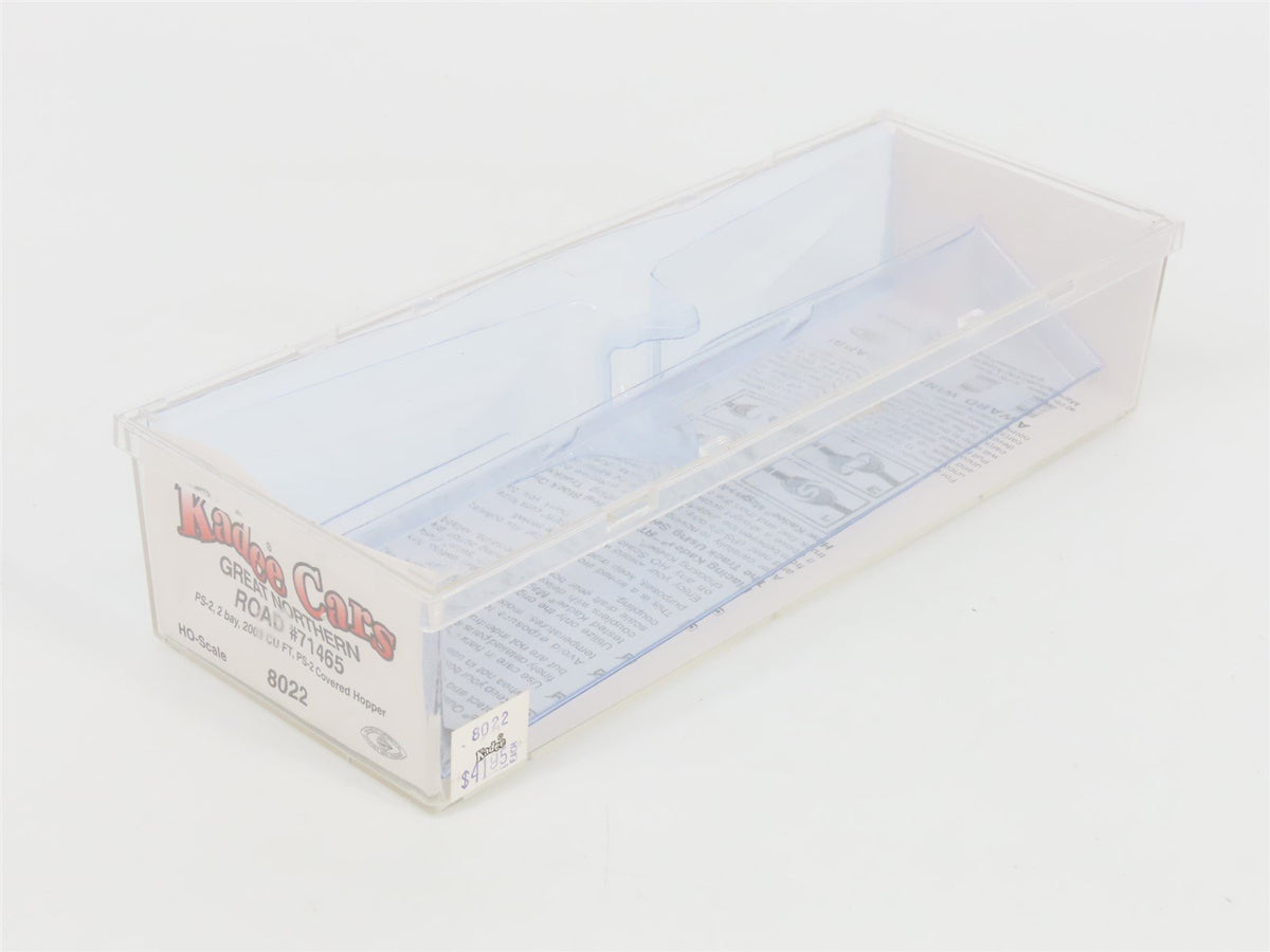 HO Kadee 8022 GN Great Northern 2 Bay Covered Hopper Custom Weathered #7146