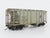 HO Scale Kadee 8611 NH New Haven 2 Bay Covered Hopper Custom Weathered #117080