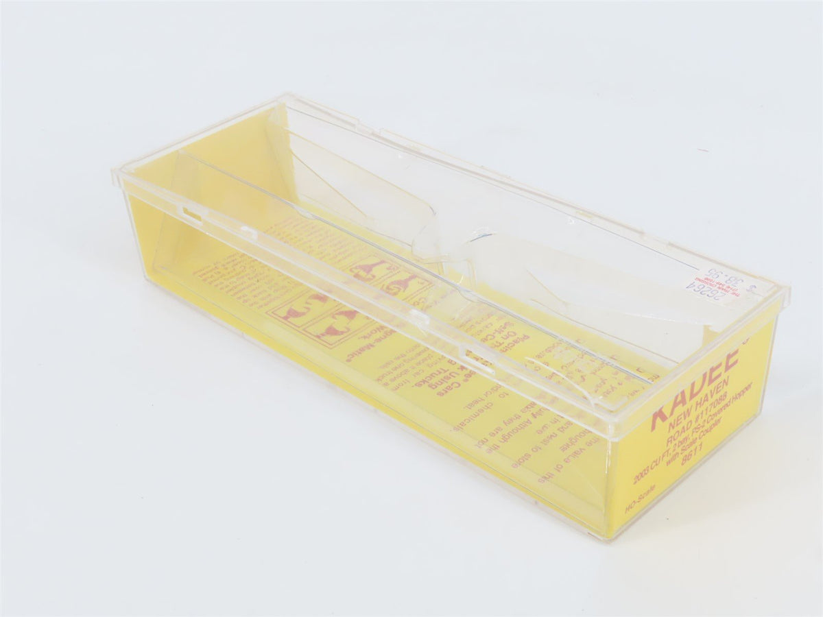 HO Scale Kadee 8611 NH New Haven 2 Bay Covered Hopper Custom Weathered #117080