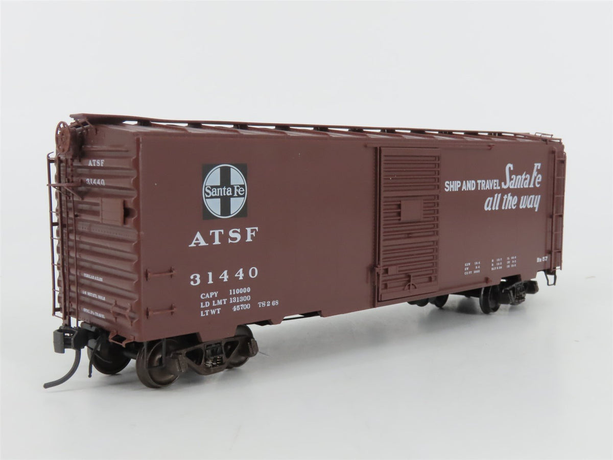 HO Kadee 4015 ATSF Santa Fe Super Chief 40&#39; Single Door Box Car #31440