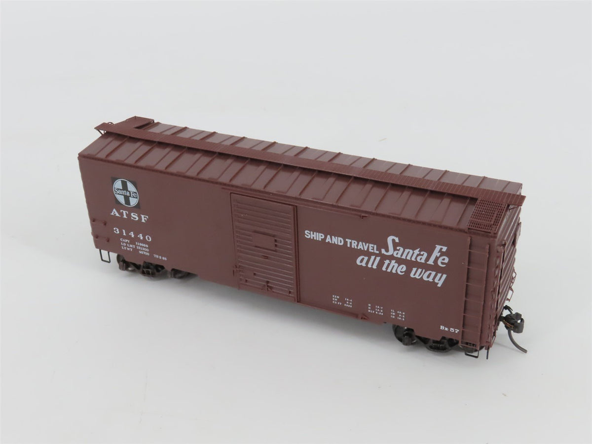 HO Kadee 4015 ATSF Santa Fe Super Chief 40&#39; Single Door Box Car #31440