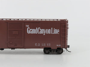 HO Kadee 4018 ATSF Santa Fe Grand Canyon Line 40' Single Door Box Car #31698