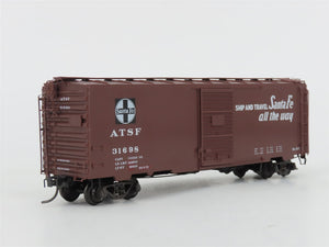 HO Kadee 4018 ATSF Santa Fe Grand Canyon Line 40' Single Door Box Car #31698