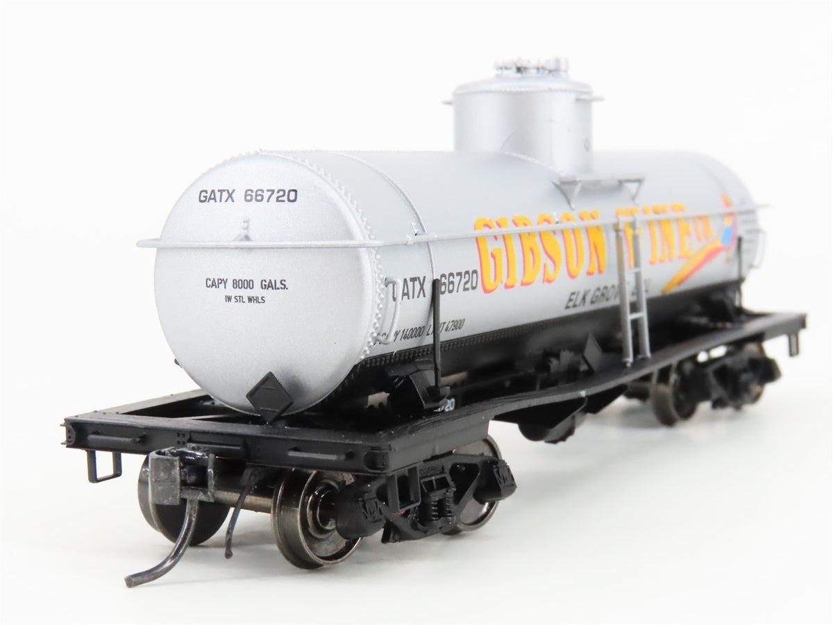 HO InterMountain 46341-05* GATX Gibson Wine Co 8,000 Gallon Tank Car #66720