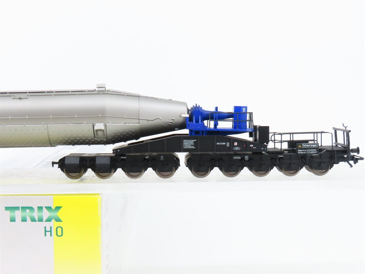 HO Scale Trix 24405 DB Deutsche Bahn Torpedo Ladle Car #191