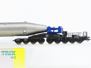 HO Scale Trix 24405 DB Deutsche Bahn Torpedo Ladle Car #191