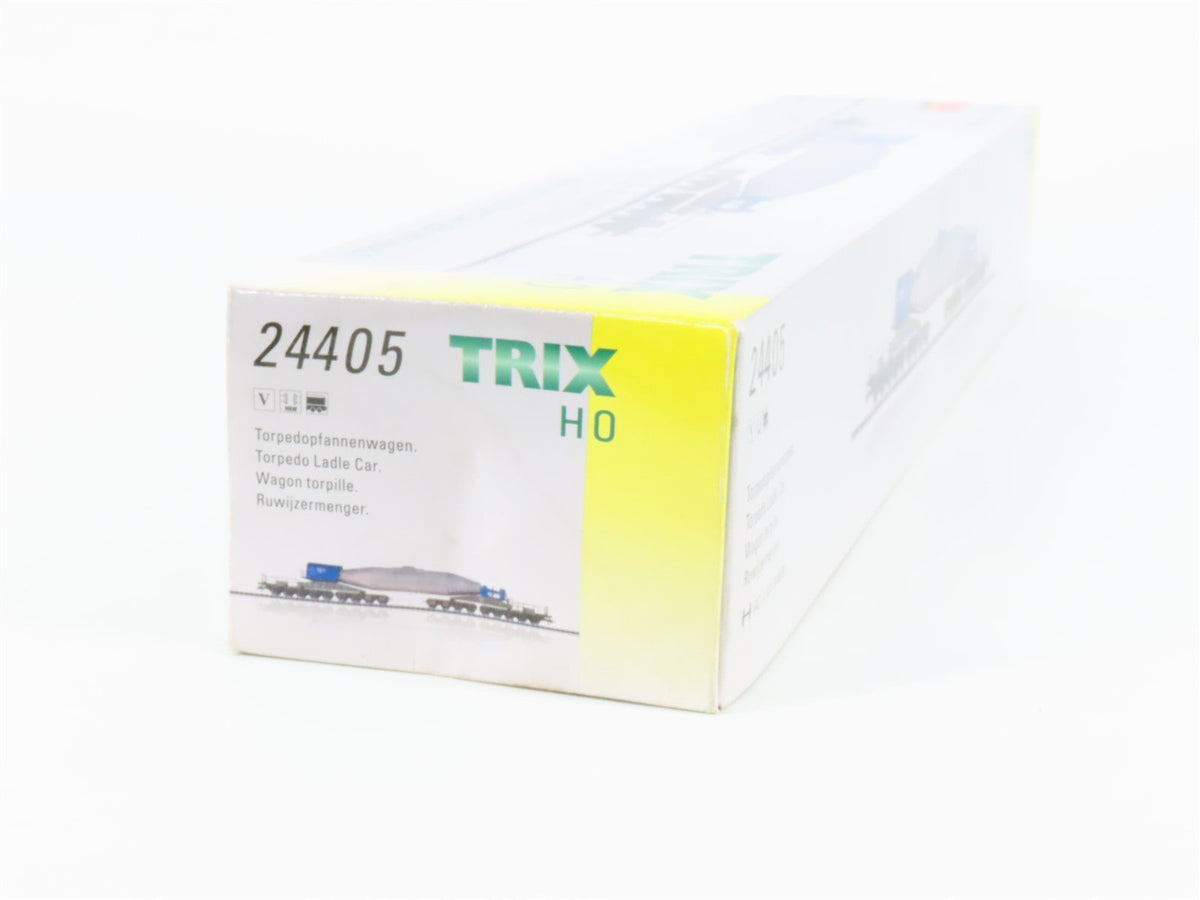 HO Scale Trix 24405 DB Deutsche Bahn Torpedo Ladle Car #191