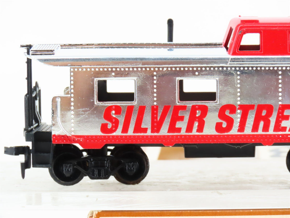 HO Scale TYCO 327-60 Silver Streak Offset Cupola Caboose