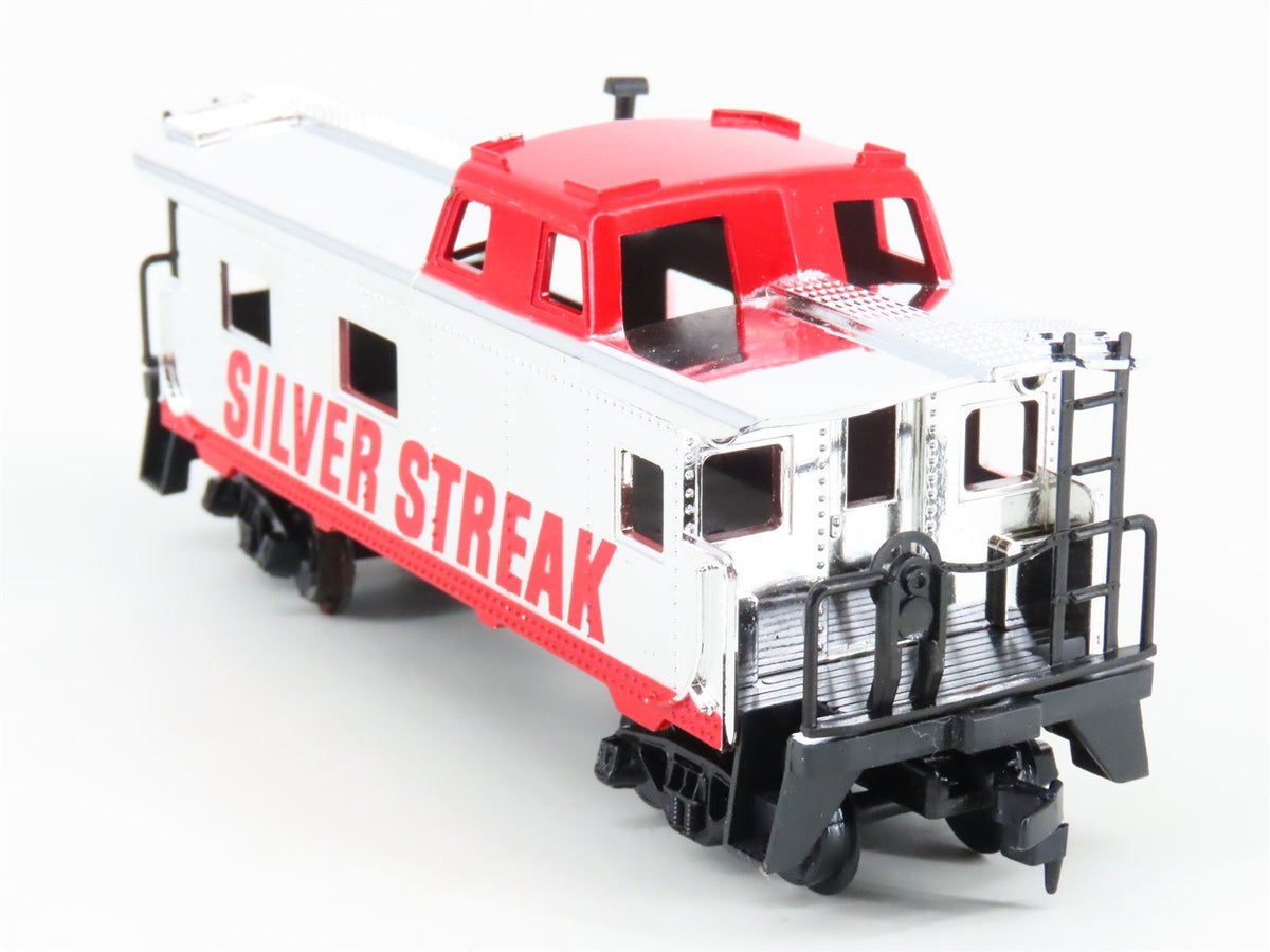 HO Scale TYCO 327-60 Silver Streak Offset Cupola Caboose