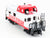 HO Scale TYCO 327-60 Silver Streak Offset Cupola Caboose