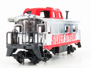 HO Scale TYCO 327-60 Silver Streak Offset Cupola Caboose