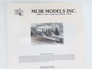HO 1/87 Scale Muir Models Kit #064 Melrose Overhead Depot