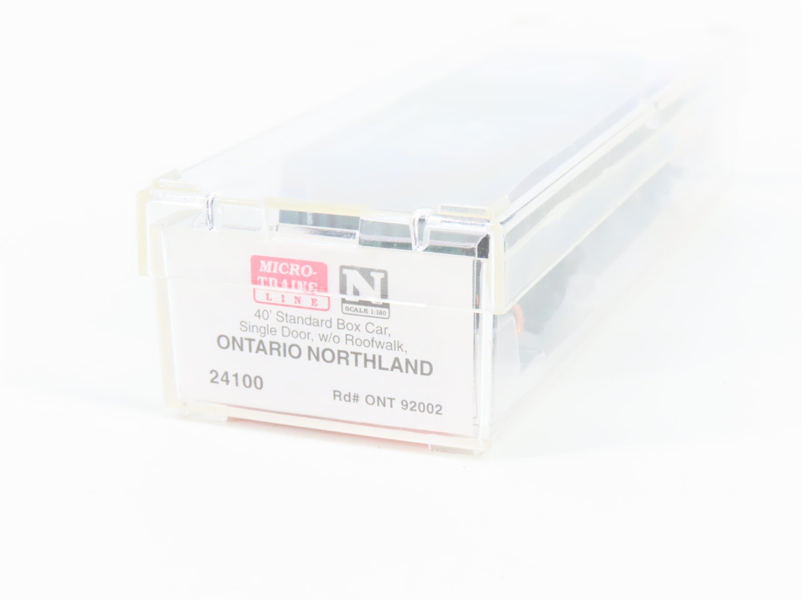 N Scale Micro-Trains MTL 24100 ONT Ontario Northland 40' Box Car #92002