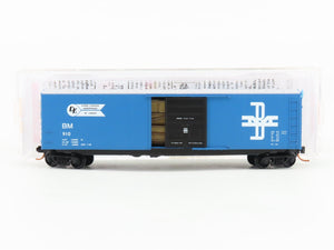 N Scale Micro-Trains MTL 07700190 BM Boston & Maine 50' Box Car #910 w/ Load