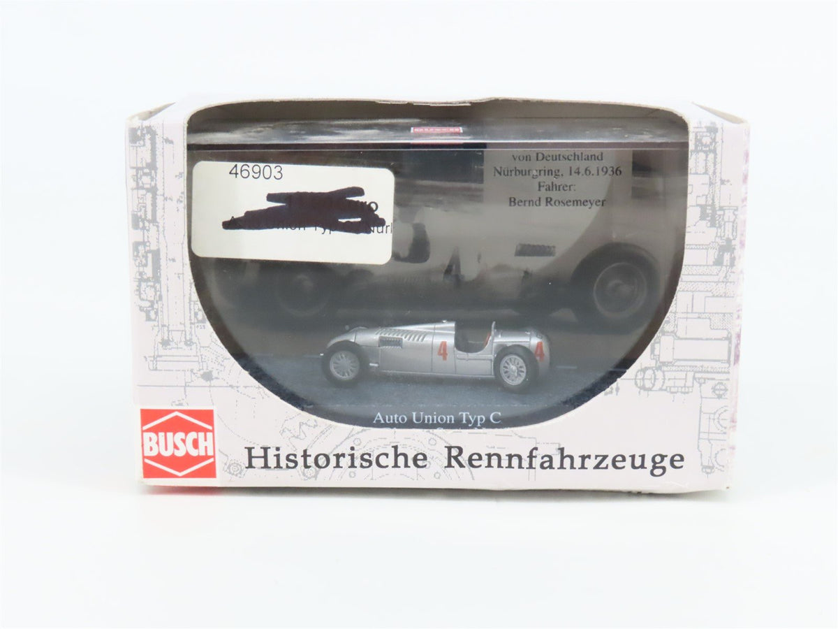 HO 1:87 Scale Busch 46903 Auto Union Typ C Car #4