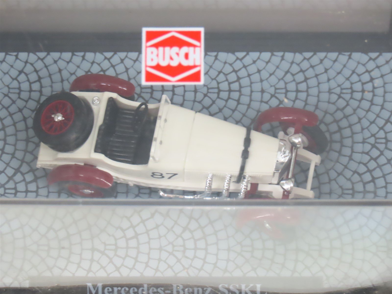 HO 1:87 Scale Busch 48303 Mercedes-Benz SSKL Mille Miglia 1931
