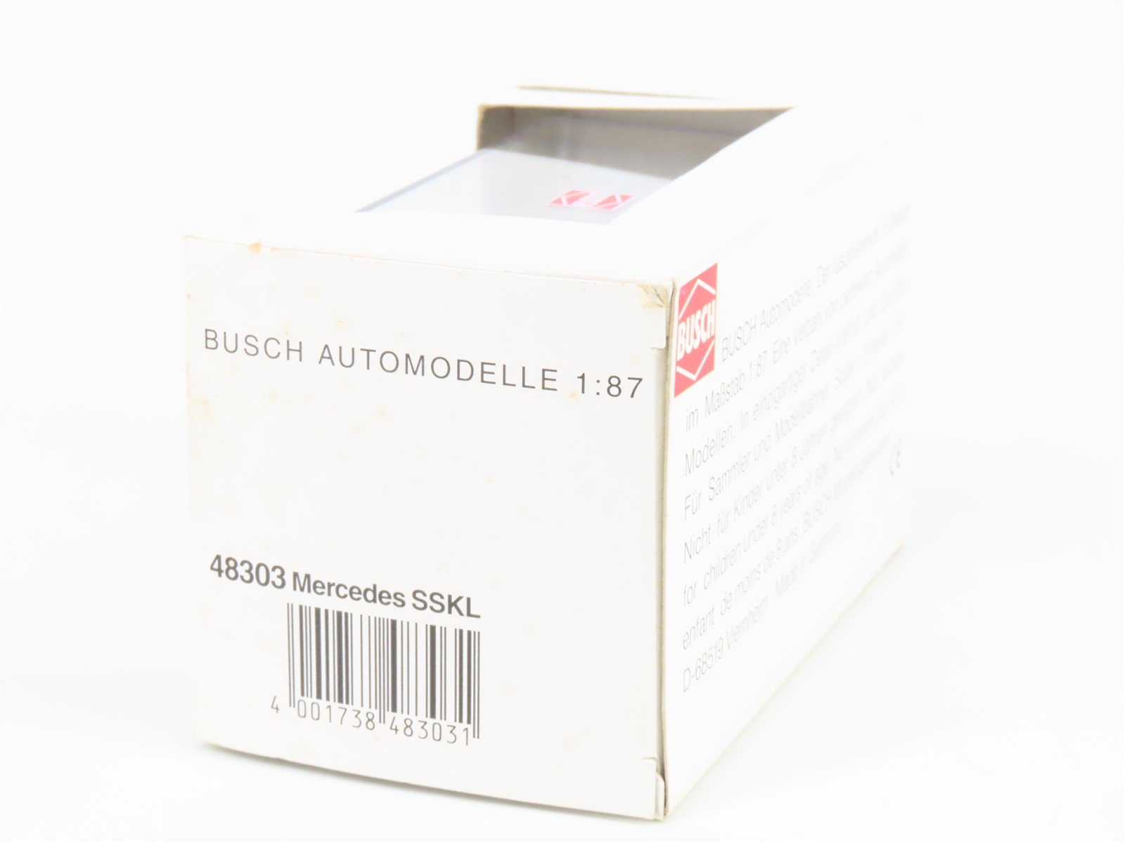 HO 1:87 Scale Busch 48303 Mercedes-Benz SSKL Mille Miglia 1931