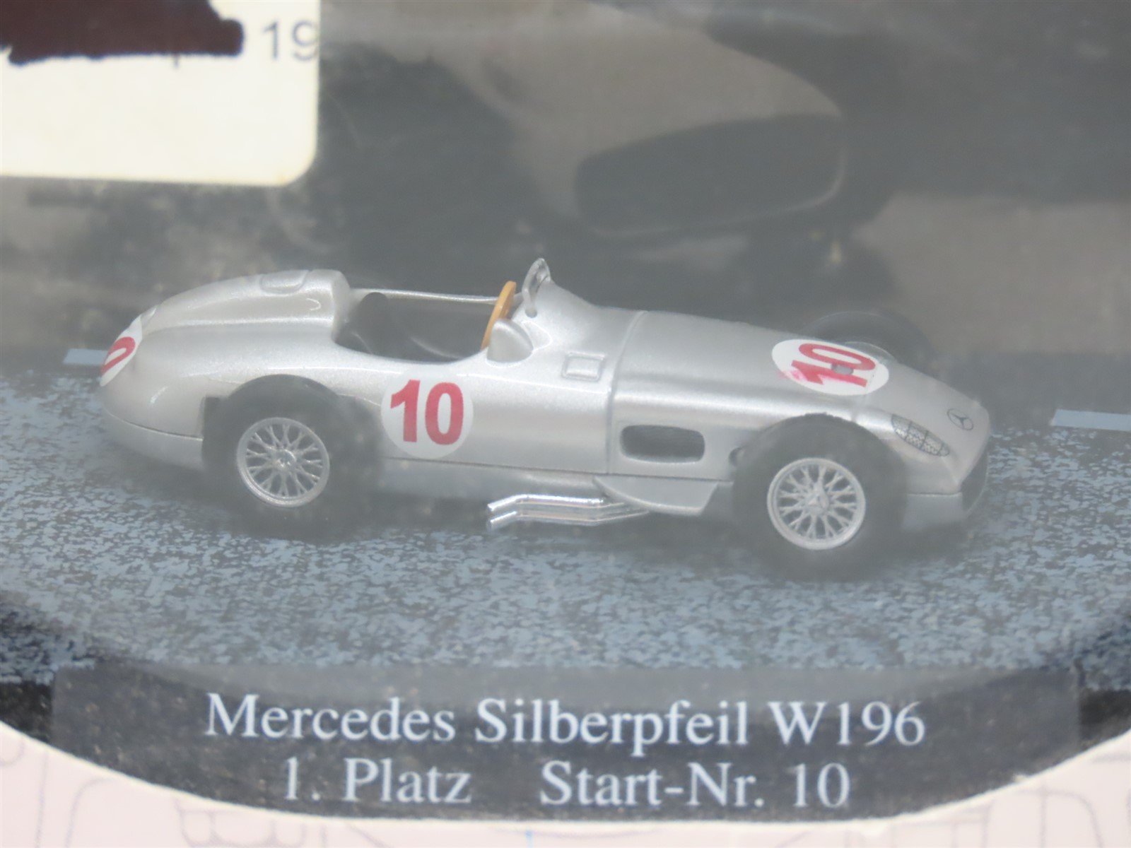 HO 1:87 Scale Busch 47006 Mercedes Silberpfeil W196 #10