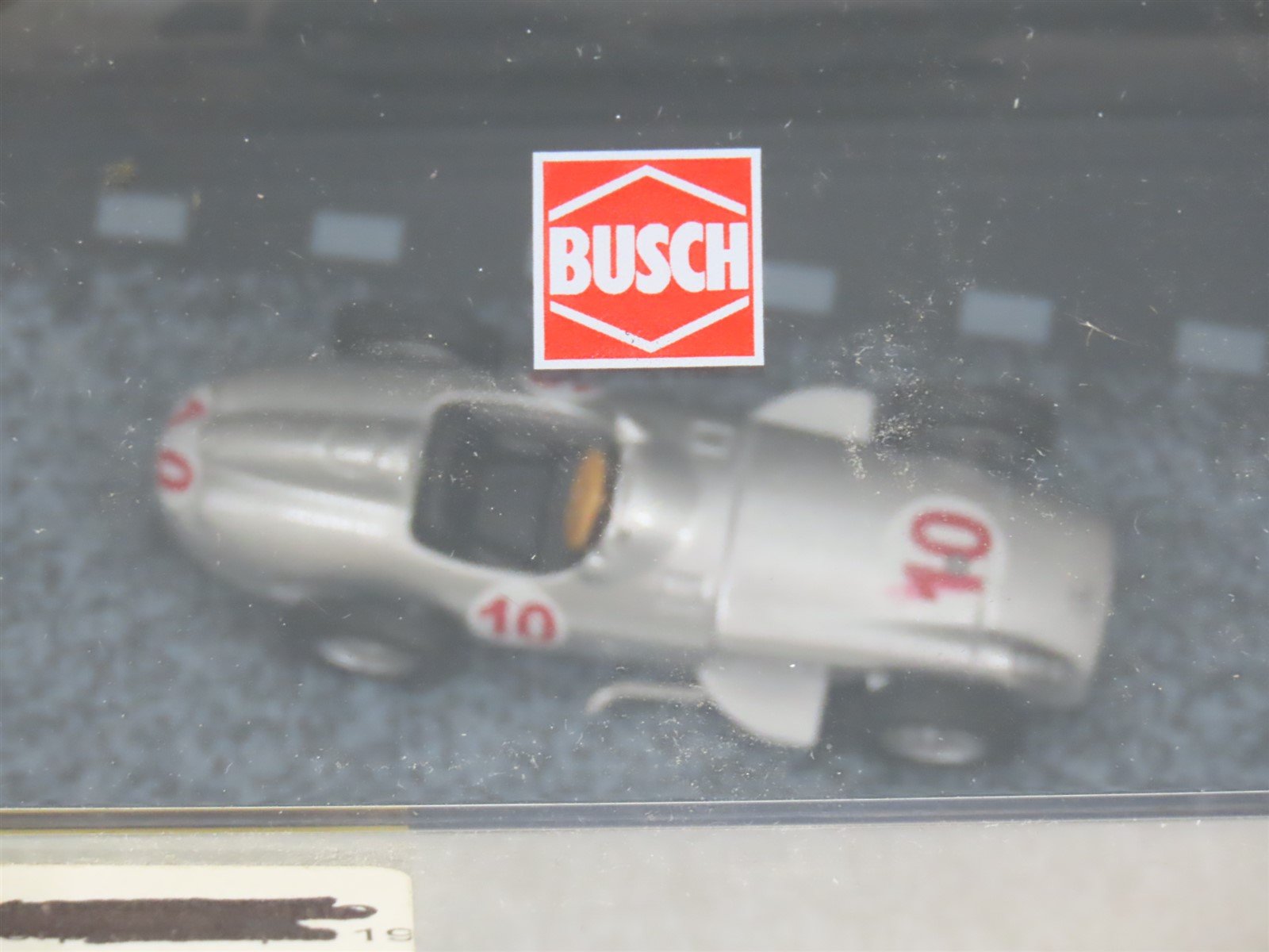 HO 1:87 Scale Busch 47006 Mercedes Silberpfeil W196 #10