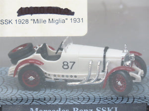 HO 1:87 Scale Busch 48303 Mercedes SSKL Mille Miglia 1931 Car #87